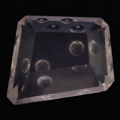 ROSE QUARTZ CHEESE CUT (DES#59) 19X16.50X16X13MM 16.93 Cts.