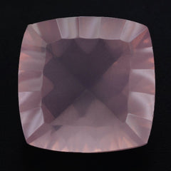 ROSE QUARTZ CONCAVE CUT CUSHION (DES#72) 12MM 6.60 Cts.