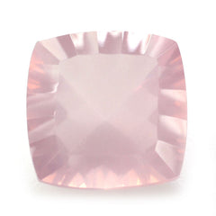 ROSE QUARTZ CONCAVE CUT CUSHION (DES#72) 12MM 6.60 Cts.
