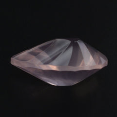 ROSE QUARTZ CONCAVE BRIOLETTE PEAR (DES#14) 16X12MM 6.79 Cts.