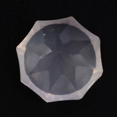 ROSE QUARTZ NINETY CUT ROUND (DES#83) 10MM 3.70 Cts.