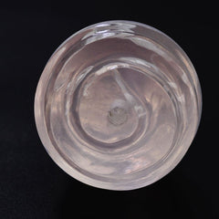 ROSE QUARTZ BEYBLADES (DES#33) (HALF DRILL) 16X12MM 13.25 Cts.