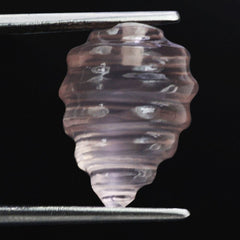 ROSE QUARTZ BEYBLADES (DES#33) (HALF DRILL) 16X12MM 13.25 Cts.