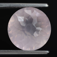 ROSE QUARTZ GALAXY CUT DOME ROUND (DES#86) 12MM 6.80 Cts.