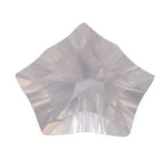 ROSE QUARTZ CONCAVE CUT PENTAGON (DES#8) 16X13MM 7.35 Cts.