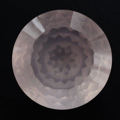 ROSE QUARTZ NIRVANA CUT ROUND (DES#81) 12MM 5.30 Cts.