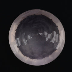 ROSE QUARTZ NIRVANA CUT ROUND (DES#81) 12MM 5.30 Cts.