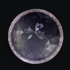 ROSE QUARTZ CONCAVE CUT ROUND (DES#46) 15MM 11.32 Cts.