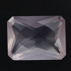 ROSE QUARTZ SPECIAL CHECKER OCTAGON (DES#57) 16X12MM 10.39 Cts.