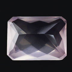 ROSE QUARTZ SPECIAL CHECKER OCTAGON (DES#57) 16X12MM 10.39 Cts.