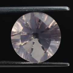 ROSE QUARTZ EYE CUT ROUND (DES#89) 13MM 7.59 Cts.