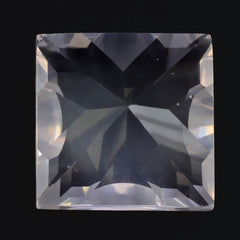ROSE QUARTZ CONCAVE NINETY CUT SQUARE (DES#52) 12MM 7.35 Cts.