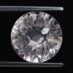 ROSE QUARTZ GALAXY CUT DOME ROUND (DES#86) 12MM 7.90 Cts.