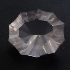 ROSE QUARTZ CONCAVE NINETY CUT OVAL (DES#51) 11X9MM 3.15 Cts.