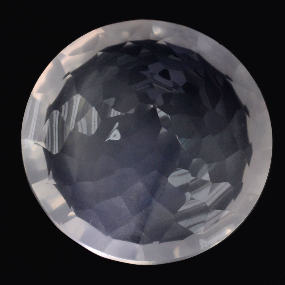 ROSE QUARTZ NIRVANA CUT ROUND (DES#81) 14MM 8.46 Cts.