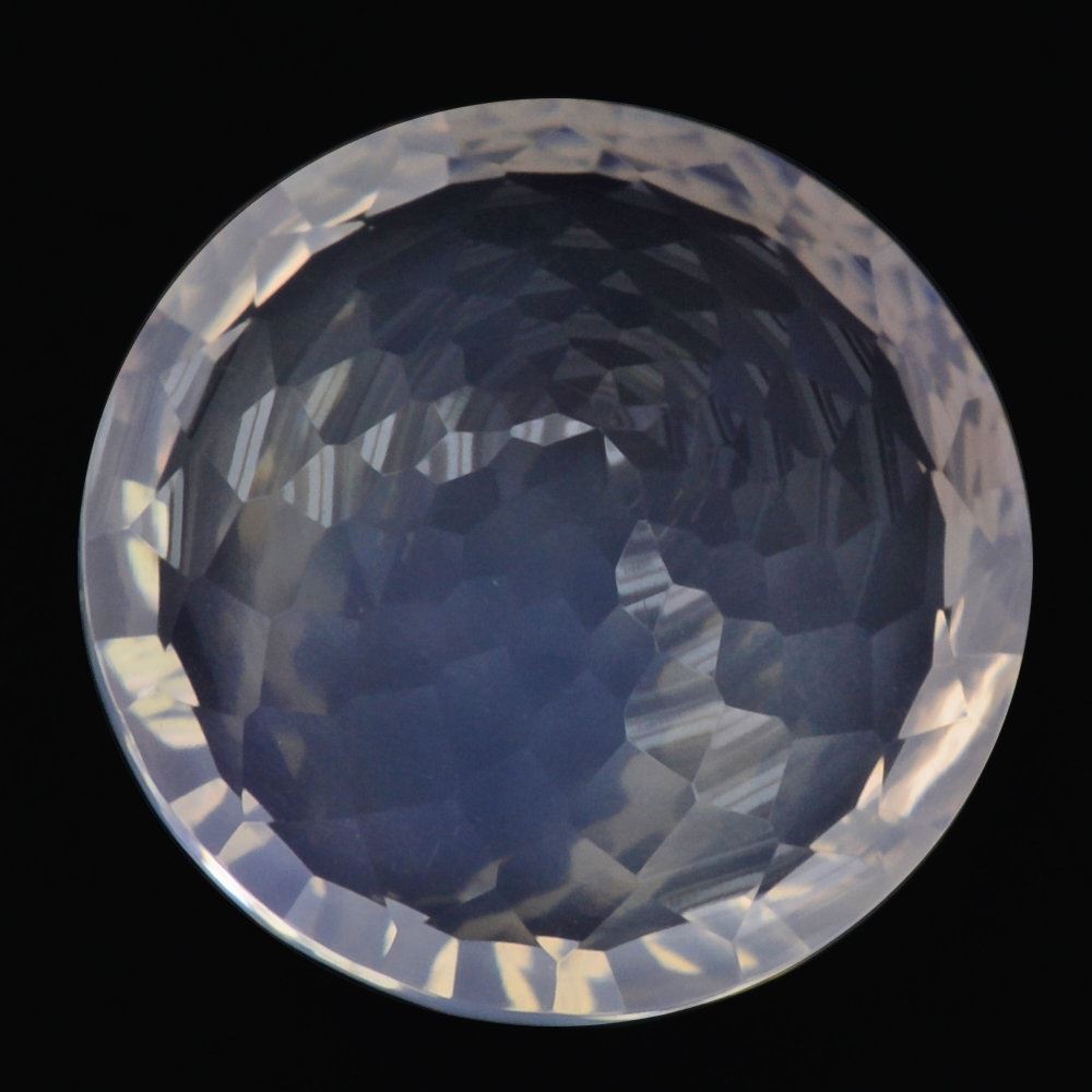 ROSE QUARTZ NIRVANA CUT ROUND (DES#81) 14MM 8.52 Cts.