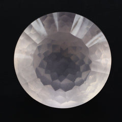 ROSE QUARTZ NIRVANA CUT ROUND (DES#81) 14MM 8.50 Cts.