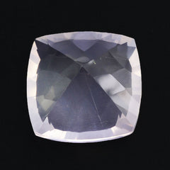 ROSE QUARTZ CONCAVE CUT CUSHION (DES#71) 10MM 4.06 Cts.