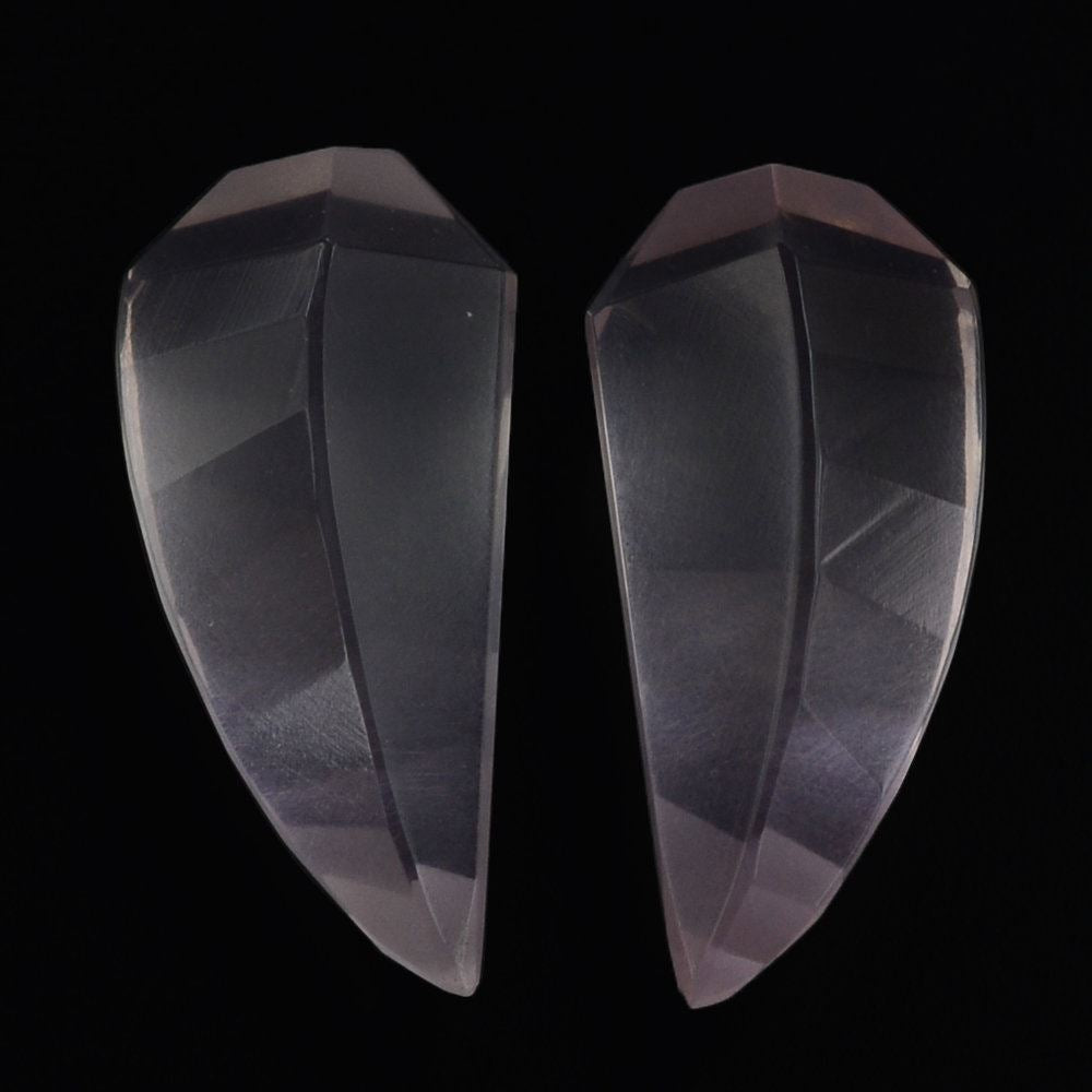 ROSE QUARTZ LADY FINGER (DES#18) 14X6MM 3.44 Cts.