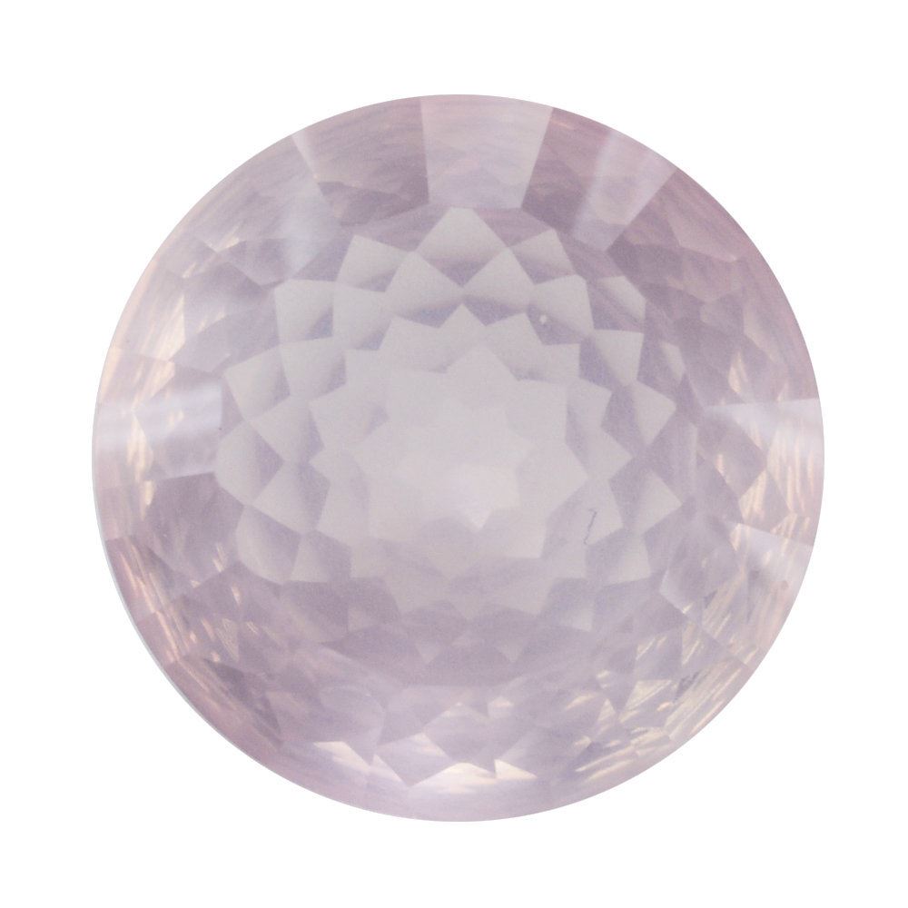ROSE QUARTZ NIRVANA CUT ROUND (DES#81) 14MM 8.52 Cts.