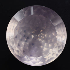 ROSE QUARTZ NIRVANA CUT ROUND (DES#81) 12MM 5.50 Cts.