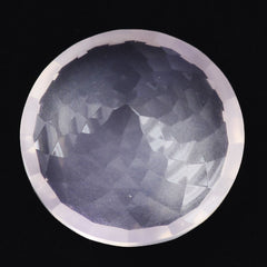 ROSE QUARTZ NIRVANA CUT ROUND (DES#81) 12MM 5.50 Cts.
