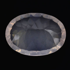 ROSE QUARTZ CONCAVE CUT OVAL (DES#73) 18X13MM 10.80 Cts.