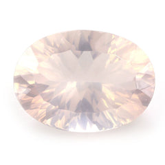 ROSE QUARTZ CONCAVE CUT OVAL (DES#73) 18X13MM 10.80 Cts.