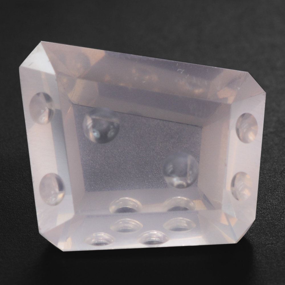 ROSE QUARTZ CHEESE CUT (DES#59) 19X16.50X16X13MM 16.15 Cts.