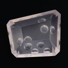 ROSE QUARTZ CHEESE CUT (DES#59) 19X16.50X16X13MM 16.15 Cts.