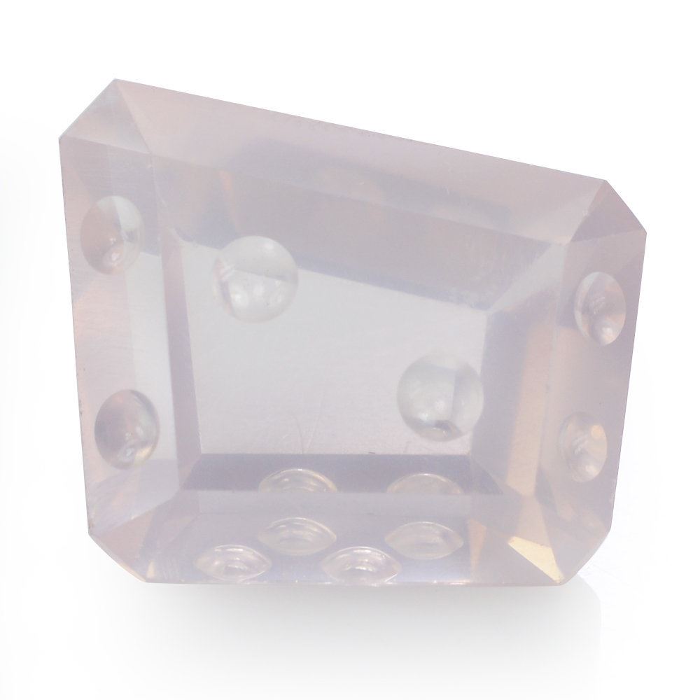ROSE QUARTZ CHEESE CUT (DES#59) 19X16.50X16X13MM 16.15 Cts.