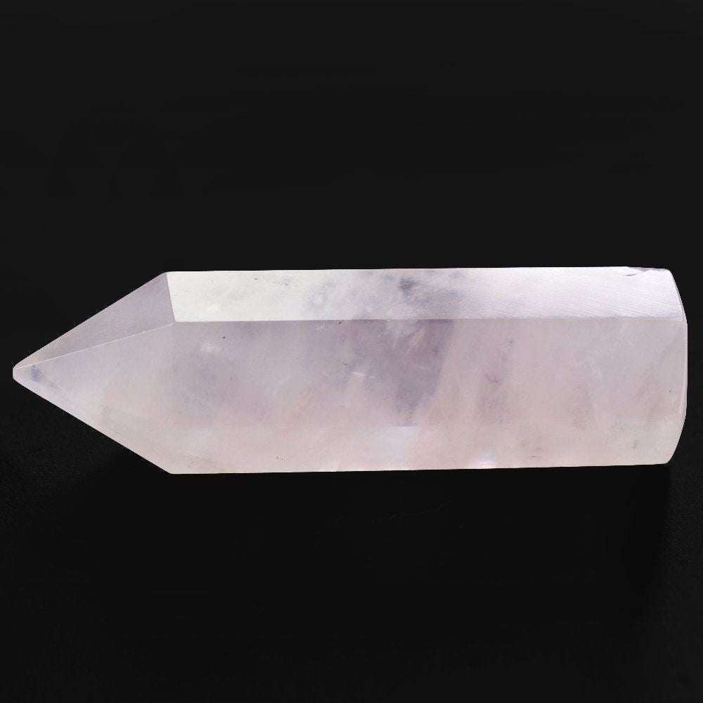 ROSE QUARTZ STEP CUT PENCIL 30X8MM 19.51 Cts.