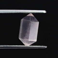 ROSE QUARTZ STEP CUT PENCIL BOTH SIDE POINTED 11MM 2.51 Cts.