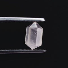 ROSE QUARTZ STEP CUT PENCIL BOTH SIDE POINTED 7MM 0.72 Cts.