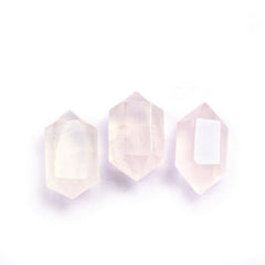 ROSE QUARTZ STEP CUT PENCIL BOTH SIDE POINTED 7MM 0.72 Cts.