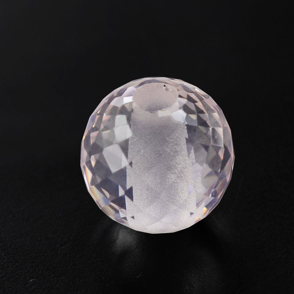 ROSE QUARTZ FACETED BALLS (FULL DRILL) 8MM 3.38 Cts.