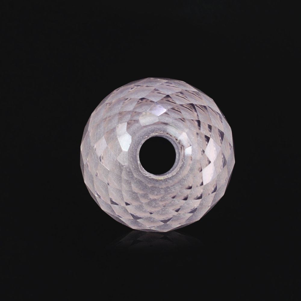 ROSE QUARTZ FACETED BALLS (FULL DRILL) 8MM 3.38 Cts.