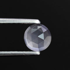 ROSE QUARTZ ROSE CUT ROUND 6MM 0.75 Cts.