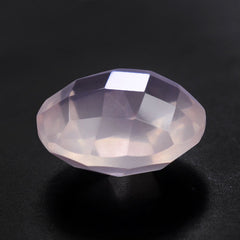 ROSE QUARTZ BRIOLETTE ROUND 12MM 5.6 Cts.