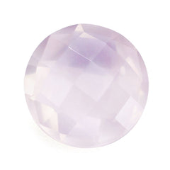 ROSE QUARTZ BRIOLETTE ROUND 12MM 5.6 Cts.