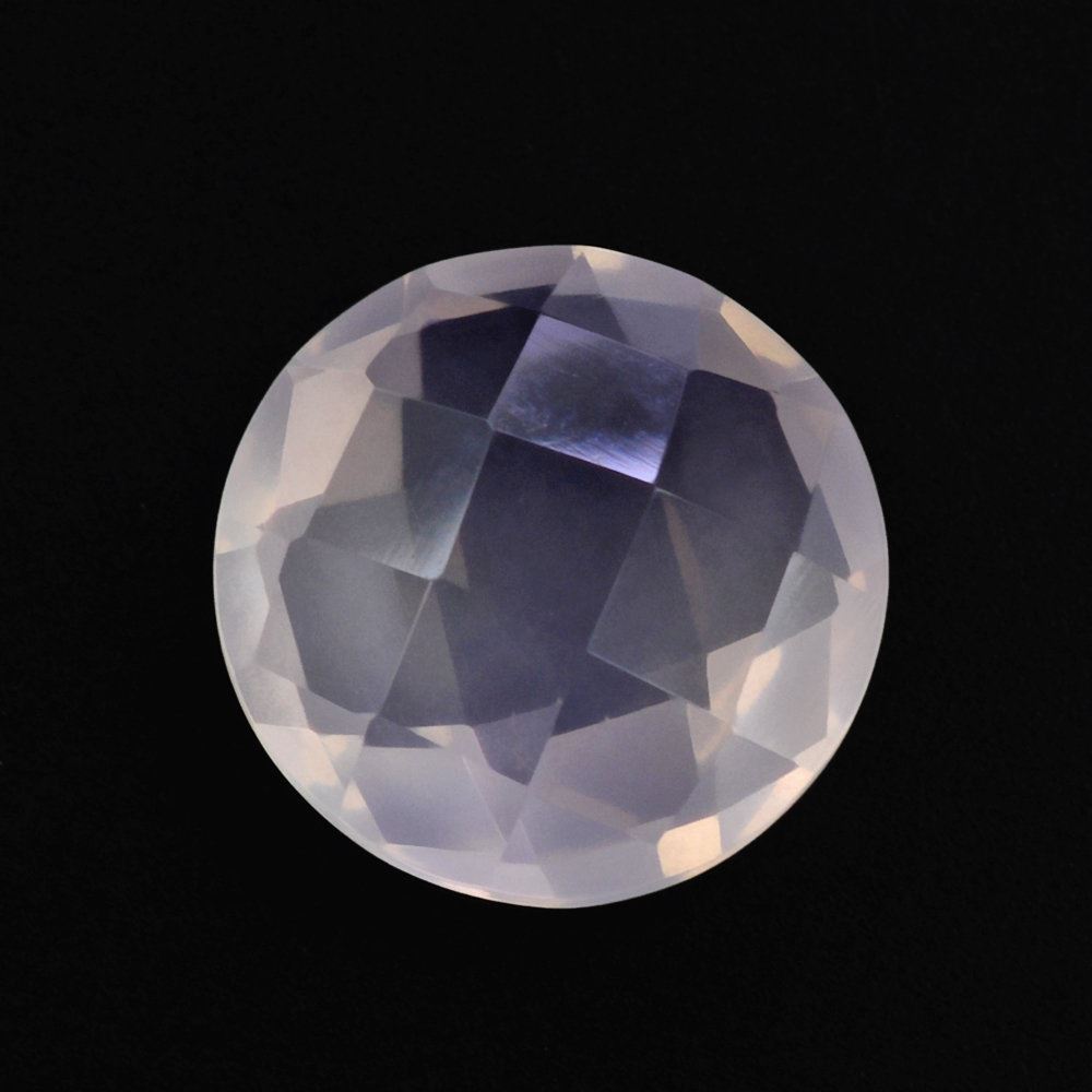 ROSE QUARTZ BRIOLETTE ROUND 10MM 3.15 Cts.