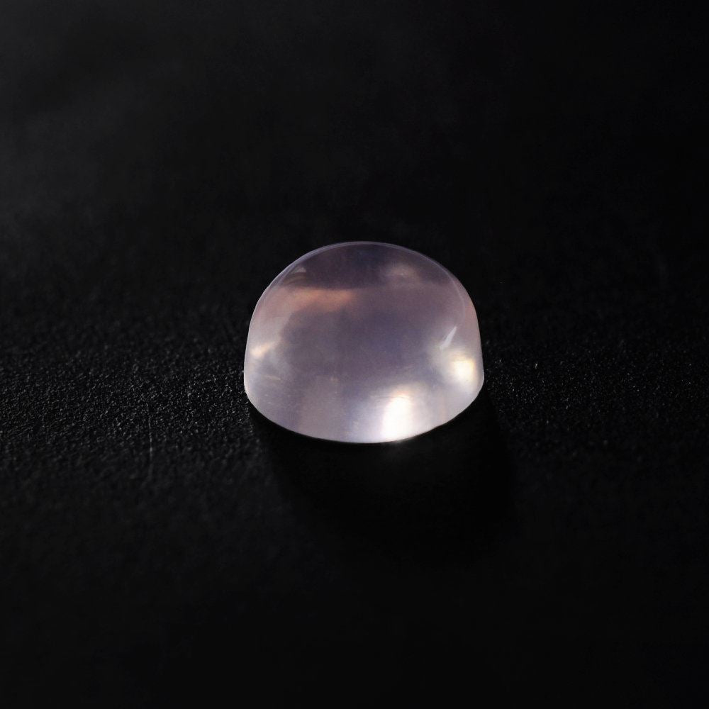 ROSE QUARTZ PLAIN ROUND CAB 4MM 0.31 Cts.