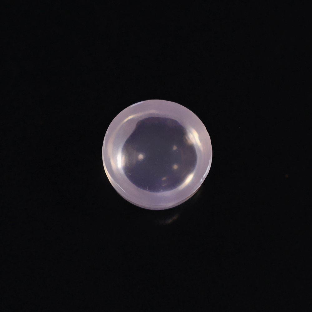 ROSE QUARTZ PLAIN ROUND CAB 4MM 0.31 Cts.