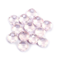 ROSE QUARTZ BRIOLETTE CUSHION 8MM 1.95 Cts.