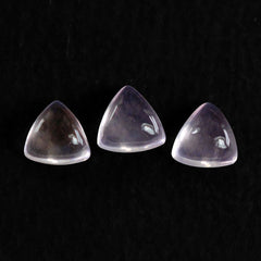 ROSE QUARTZ TRILLION CAB (SUPER) 4MM 0.25 Cts.