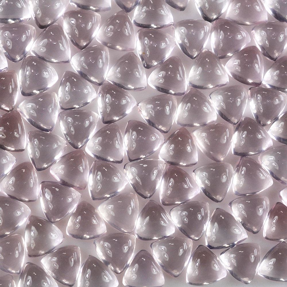 ROSE QUARTZ TRILLION CAB (SUPER) 4MM 0.25 Cts.