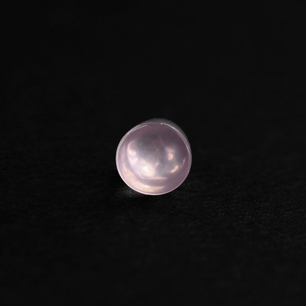 ROSE QUARTZ BULLET CAB (SUPER) 4MM 0.64 Cts.