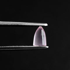 ROSE QUARTZ BULLET CAB (SUPER) 4MM 0.64 Cts.