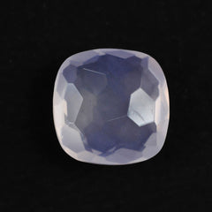 ROSE QUARTZ FOOTBALL CUT BRIOLETTE CUSHION (LITE COLOR) 8MM 1.70 Cts.