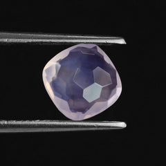 ROSE QUARTZ FOOTBALL CUT BRIOLETTE CUSHION (LITE COLOR) 8MM 1.70 Cts.